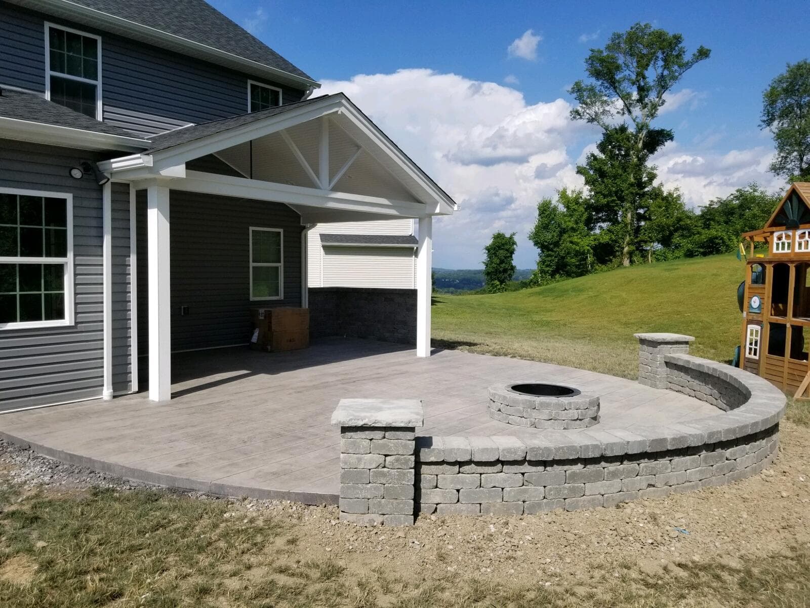 Curbscapes concrete project