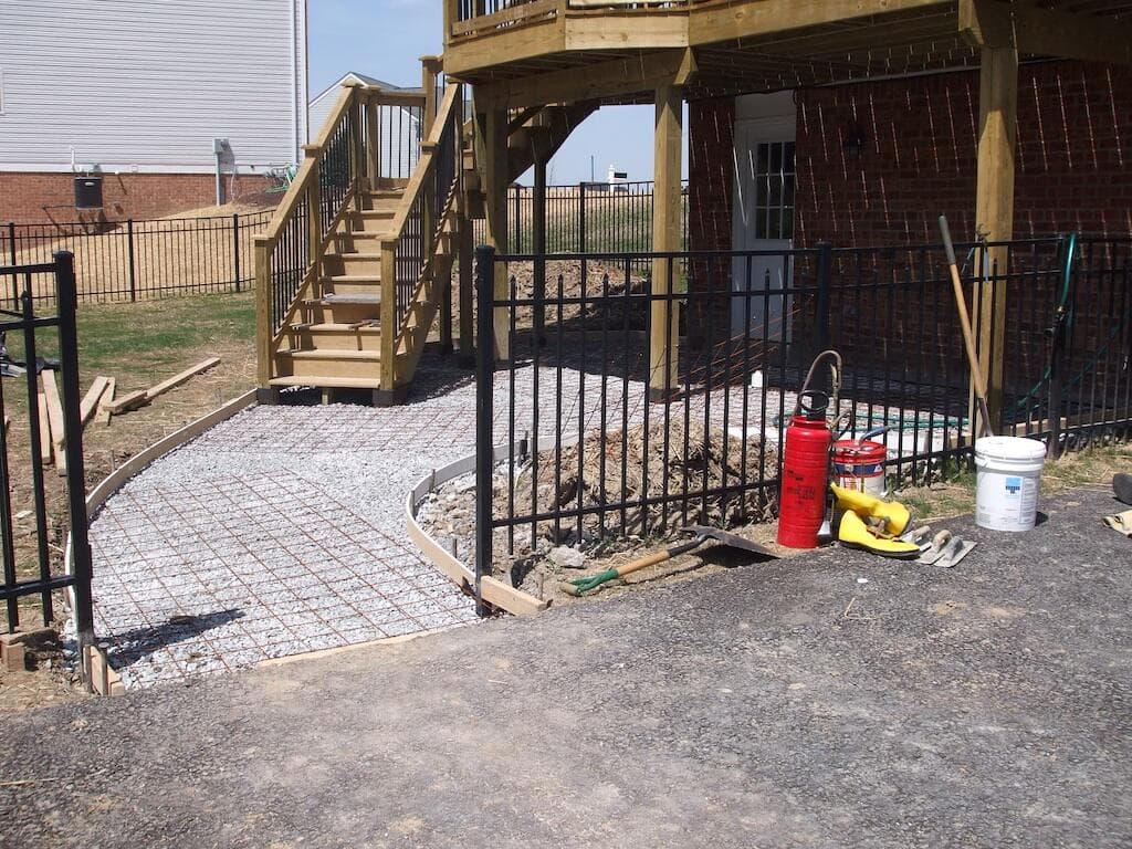 Decorative & Colored Concrete project by Curbscapes in the McMurray, PA area