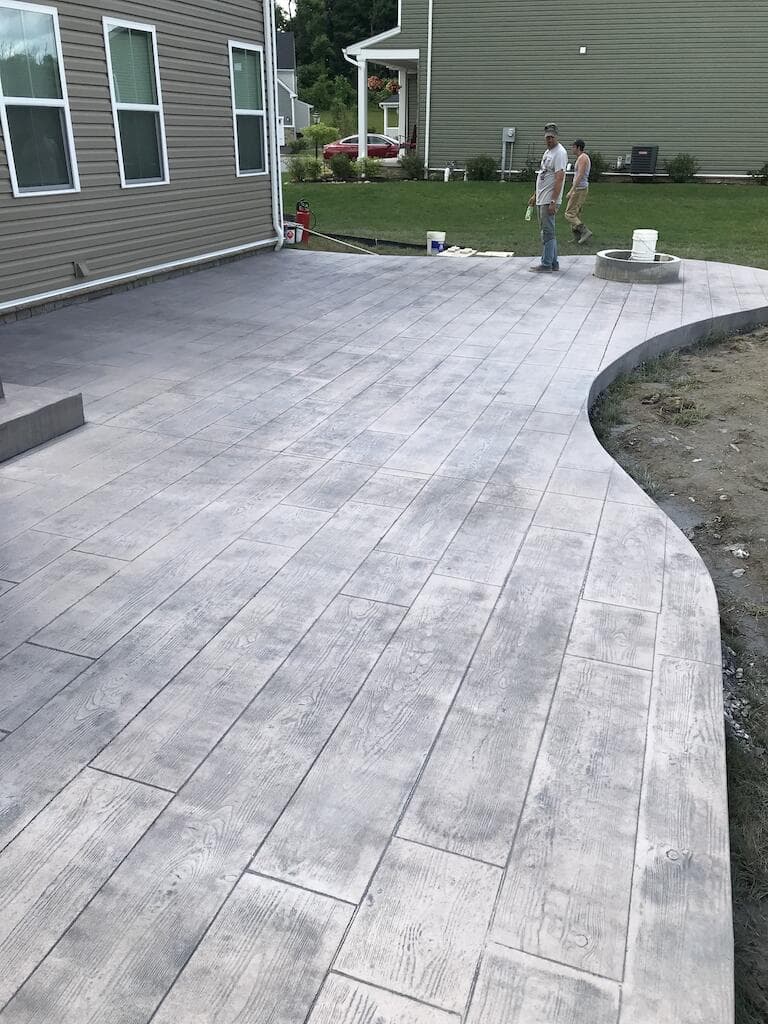 Curbscapes concrete project on Instagram