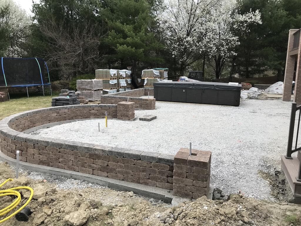 Retaining Walls by Curbscapes in the McMurray, PA area