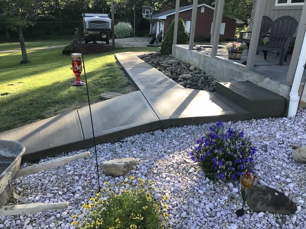 Walkways & Sidewalks project by Curbscapes in the McMurray, PA area